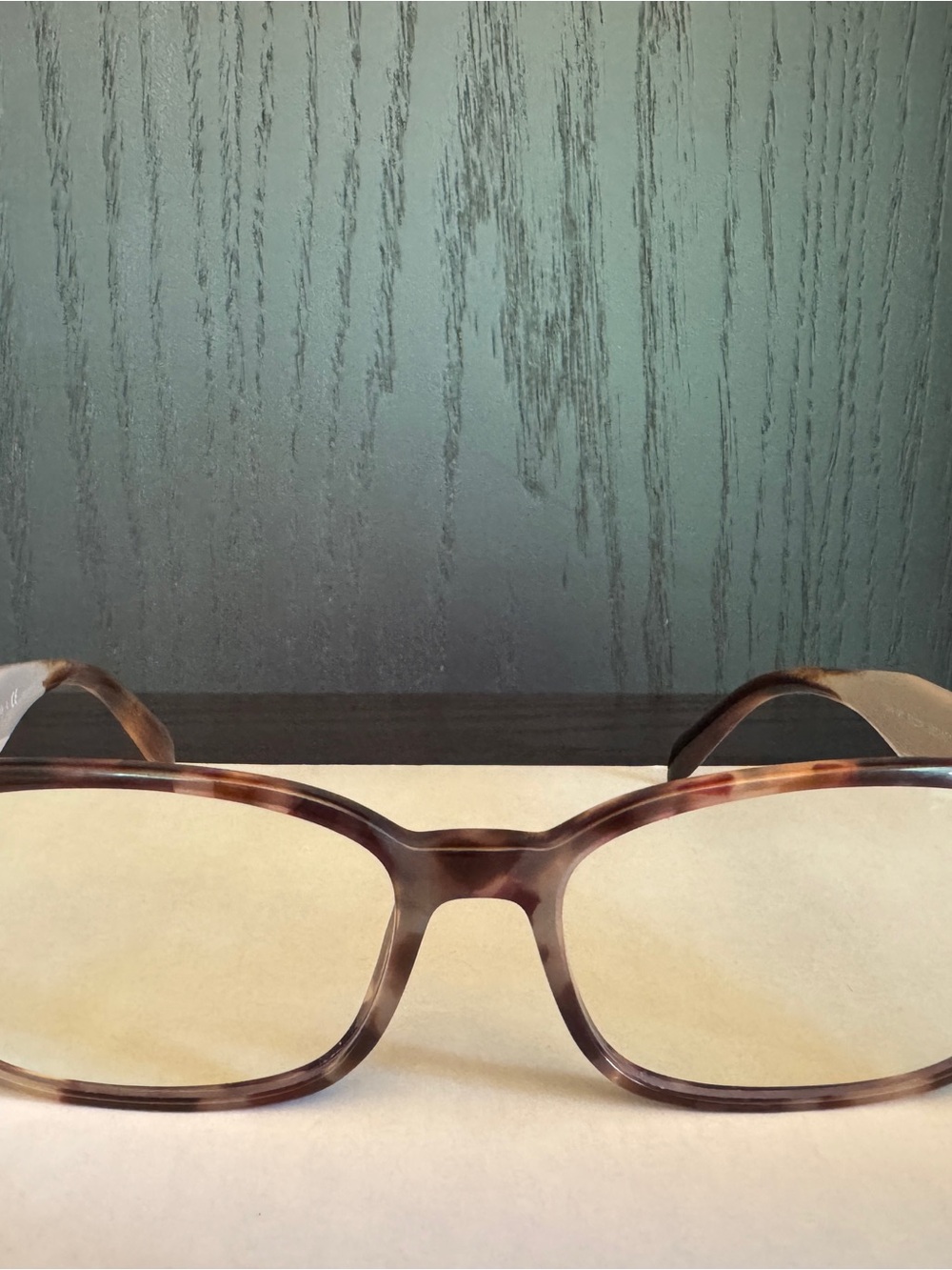 Prada Tortoise & Pink Eyeglass Frames VPR 18T 53mm